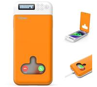 Scatola Telefono con Timer, Dayear Phone Locker Box with Timer per Android/iPhone(Max 6,7 Pollici), Prevenire la Dipendenza (Arancione)