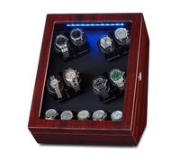 Scatola Tempo Carica Per 8+5 Orologi Orologi Automatici Watch Winder Box Dotato Di Motore Silenzioso E 5 Modalità Di Rotazione