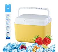 Scatola termica isolata - Borsa termica da campeggio | Grande contenitore refrigerante | Contenitore portatile a prova di perdite | Grande capacità per congelatore, contenitore per ghiaccio duro per
