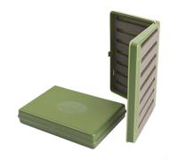 Scatola ultra sottile per pesca a mosca, in plastica ABS, con fessura per | Design ultrasottile, ABS su entrambi i lati, inserti in schiuma a fessura, protegge le mosche secche