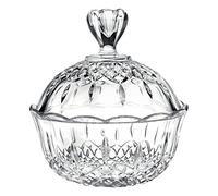 Scatola Vetro Porta Caramelle e Biscotti Opera Ø17,8 cm Elegante - RCR