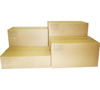 Scatole americane imballo di cartone a 2 onde Euroscatola 600x600x600 mm colore