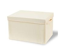 Scatole Armadio Scatola Portaoggetti Portatile con Coperchio, Scatola Porta Abiti Pieghevole, Scatola Portaoggetti Camera da Letto Soggiorno in Tessuto Oxford, 50 X 40 X 30 cm, Confezione da 4/5/6/9