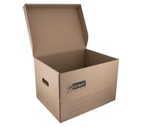 SCATOLE CARTONE ARCHIVIO 6 PEZZI 431X333X294 MM MARRONE ORGANIZZAZIONE DOCUMENTI
