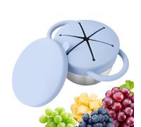 Scatole da gustare per tutti-piccoli, scatola anti-ribaltamento per snack con coperchi, vaso organizer per alimenti multifunzione per campeggio spiaggia picnic e picnic