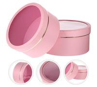 Scatole da regalo da 2 pezzi Flowers Boxes con coperchi per l'imballaggio di