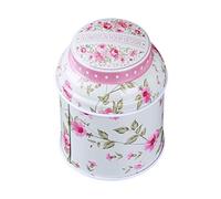 Scatole da tè retrò per gioielli in metallo, per la casa, la cucina, piccola scatola per tè, caramelle, monete di zucchero, riso bianco e rosa, portatile e utile alla moda