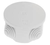SCATOLA DI DERIVAZIONE TONDA D65X35 IP44 CON PASSACAVI SERIE400-EC400C1 ELETTROCANALI