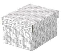 Scatole di archiviazione usa e getta Home 6.5 L - 20,0 x 25,5 x 15,0 cm bianco NEW