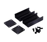 Scatole elettriche per PCB raffreddamento di circuiti stampati elettronica fai da te scatola in alluminio scatola di derivazione elettrica contenitore divisibile 50 x 25 x 25 mm custodia per strumenti