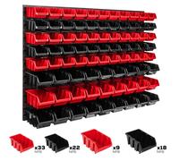 Scatole impilabili Scaffalatura a muro officina grandi per stoccaggio Tool Wall