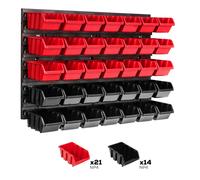 Scatole impilabili Scaffalatura a muro officina grandi per stoccaggio Tool Wall