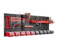Scatole impilabili Scaffale muro Contenitori Portautensili XXL rosso Tool Wall