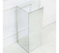 Scatole in acrilico per stand di presentazione con cubo in acrilico cavo, a specchio, supporto per catering, dessert, oggetti da collezione, statuette, decorazioni (60 cm)