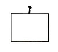 Scatole Luminose Pubblicitarie Con Cornice A Scatto A LED For La Scheda Del Menu For Montaggio A Parete Della Pubblicità Ristorante Design Moderno Ed Elegante(Black 400 X500mm)