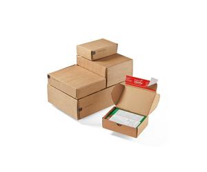 Scatole modulabili CP 080 - 14 x 10,1 x 4,3 cm - cartone - avana - ColomPac