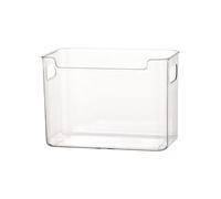 Scatole organizer per congelatore verticale, contenitore trasparente, contenitore impilabile per frigorifero, per cucina , carne, frutta, yogurt, aperitivi, lattine, ufficio