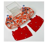 Scatole per allevamento formiche, Nido di formiche in acrilico, grande formato, 24 * 18 cm, alloggiamento for formicaio, espositore officina(Oranje)