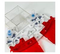 Scatole per allevamento formiche, Nido di formiche in acrilico, grande formato, 24 * 18 cm, alloggiamento for formicaio, espositore officina(Wit)