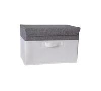 Scatole per Armadio Scatola portaoggetti pieghevole in tessuto non for articoli for la casa, abbigliamento, biancheria intima, calzini(Blue)