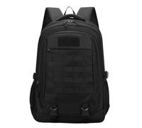 Scatole per attrezzi da pesca, Borsa da pesca nera e grigia for alla carpa, sport all'aria aperta, arrampicata, escursionismo, campeggio, viaggi(Black)