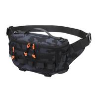 Scatole per attrezzi da pesca, Marsupio da pesca for sport all'aria aperta, campeggio, escursionismo, multicolore, diverse misure(Black Grey)