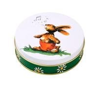 Scatole Per Caramelle - Organizzatore Di Stoccaggio In Banda Stagnata Con Coniglietto Pasquale, Contenitore Per Festivi, Barattolo Di Biscotti Creativo A Forma Di Cartone Animato, Porta Snack