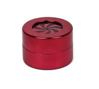 Scatole Per Gioielli Portagioie in metallo Vetrina for gioielli for la conservazione 'anello di cerimonia di fidanzamento e matrimonio Cofanetti E Scatole(Red)