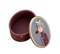 Scatole Per Gioielli Portagioie piccolo manufatto portatile con scatola portagioielli Bubble Girl Cofanetti E Scatole