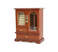 Scatole Per Gioielli Portagioielli Vintage Portagioielli Multifunzione Espositore Con 2 Cassetti E Gancio Girevole A 360° Cofanetti E Scatole
