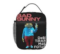 Scatole per Il Pranzo Isolate Bads Bunnys DeBi TiRAR mas FOToS Accessori per Album Scatola per Alimenti INS Scatola per bento Termica alla Moda per Il Lavoro