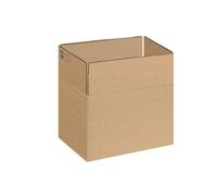 Scatole per imballaggio Dohe con 4 alette - Canale da 3 mm - Realizzate in cartone marrone - Resistenti e durevoli NEW