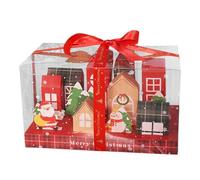 Scatole per l'avvento da riempire - Scatole di imballaggio per dolcetti - Scatole regalo per feste di Natale per Eńfants, familiari e amici, regalo creativo per le vacanze con scomparti - per snack