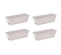 Scatole per Piante in Plastica Eco Friendly per Ortaggi 42 cm Design Rettangolar