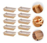 Scatole per snack da 10 pezzi Scatole di carta Scatole di carta per salse