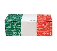 Scatole Pizza Calzone 27X15X7 Cm Bianco Cartón - 100 Unità