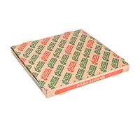 Scatole Pizza Microtriplo Ecologiche 40X40X3,5 Cm Naturale Cartone - 100 Unità