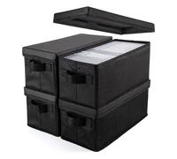 Scatole Porta CD - Confezione da 4 Custodie Porta CD - 14,1" X 6,2" X 5,5",1712