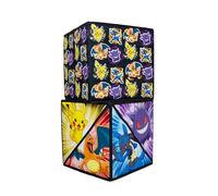 Scatole portaoggetti con licenza ufficiale Pokemon, confezione da 2 cubi pieghevoli, design Pow Pow con Pikachu, perfetti per organizzare la stanza dei bambini, la stanza dei giochi, 30 x 30 cm