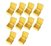 Scatole portaoggetti per la conservazione delle parti, Yellow | Custodia impilabile in ABS per elementi fissaggio Bulloni Rondelle Cassetti per utensili Armadi Riparazione