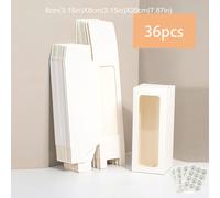 Scatole regalo da 36 pezzi per bicchieri termici da sublimazione con finestra, scatola espositiva per confezionamento regalo, bicchieri termici da 12oz 20oz 30oz grezzi per termopressa ()