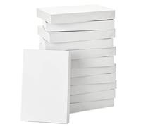 Scatole regalo Hallmark XL con coperchio (12 scatole bianche) per compleanni, lauree, Natale, matrimoni e addii al nubilato.