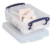 Scatole, rettangolare, 0,75 L, colore: trasparente, Plastica, trasparente, 0.75