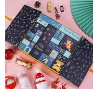 Scatole vuote per calendario dell'Avvento di Natale, da riempire, 24 scatole colorate per allestire e riempire, calendario dell'Avvento natalizio fai da te 2025, riempi la tua scatola per calendario