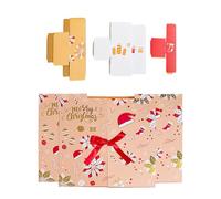 Scatole Vuote per il Calendario 'Avvento, Decorazione Stagionale per Ventiquattro Giorni, Calendario 'Avvento Vuoto per Natale, per Uomo Donna Studenti Piccoli Giocattoli Caramelle Cioccolato