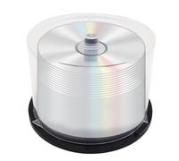 Scatole vuote per torte e dischi, per 50 DVD/ , contenitore trasparente con colonna nera, organizzatore DVD e custodia software e giochi nero, 1 pezzo
