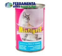 Scatolette BOCCONCINI GATTO 405gr x 24 MISTIGRIS MORANDO pesci tonno