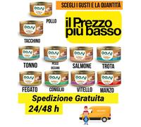 scatolette oasy gatto adulto umido mousse gusti misti
