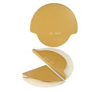 SCATOLIFICIO DEL GARDA PZ 100 Porta CREPS O PIADINE Avana BIO COMPOSTABILE Ideale per PASTICCERIE E PIADINERIE
