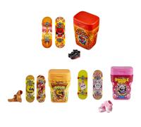 Scatolina HOT WHEELS per fingerboard - 2 fingerboard e scarpe da skate rimovibili